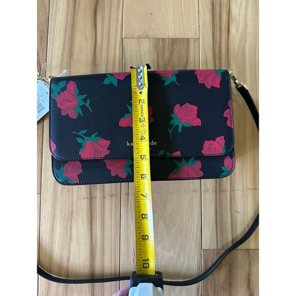 NWT Kate Spade Madison Rose Toss Crossbody Purse, Shoulder Bag, Clutch - Picture 4 of 11